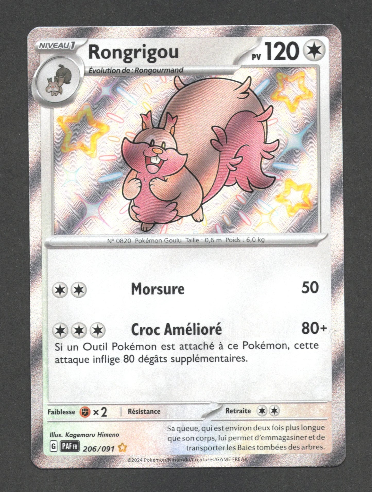 206/091 Rongrigou SHINY - Destinées de Paldea