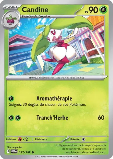 017/197 Candine Reverse - Flammes Obsidiennes