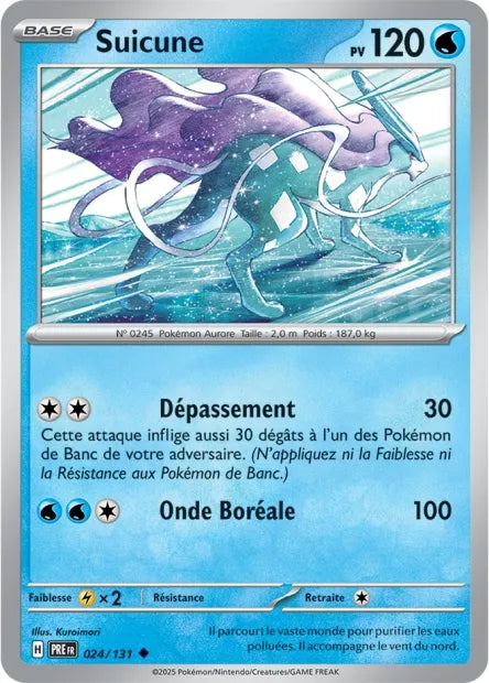 024/131 Suicune Reverse - Évolutions Prismatiques