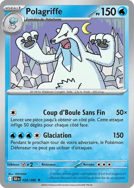 026/086 Polagriffe Holo - Foudre Noire