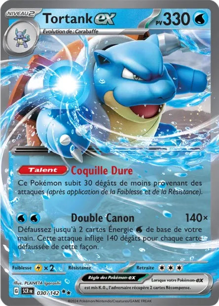 030/142 Tortank EX - Couronne Stellaire
