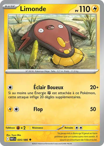 035/086 Limonde MASTERBALL - Flamme Blanche - Masterball