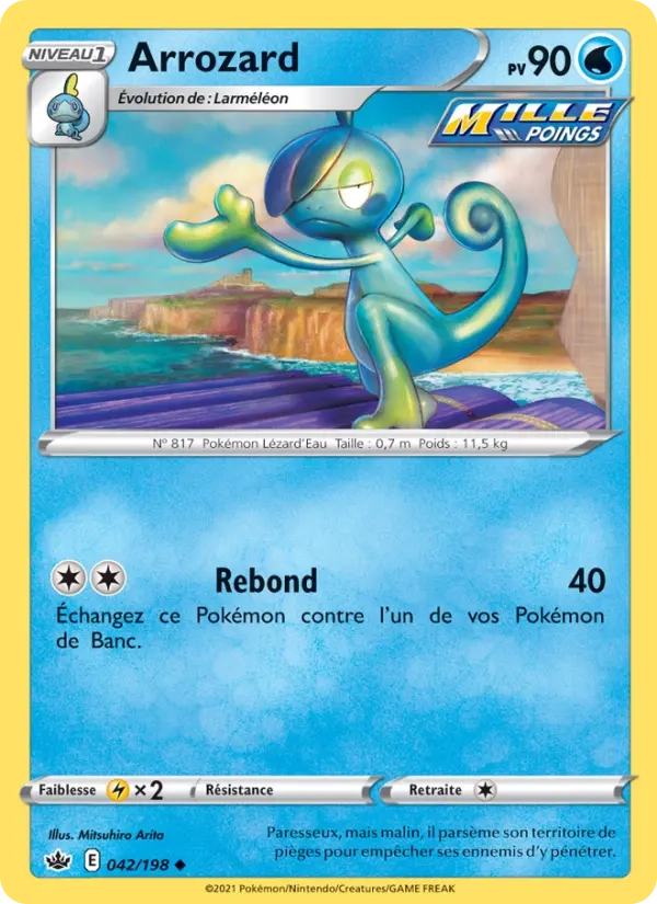 042/198 Arrozard Reverse - Règne de Glace