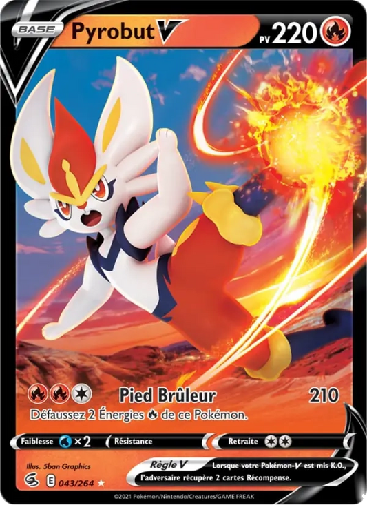 043/264 Pyrobut V - Poing de Fusion