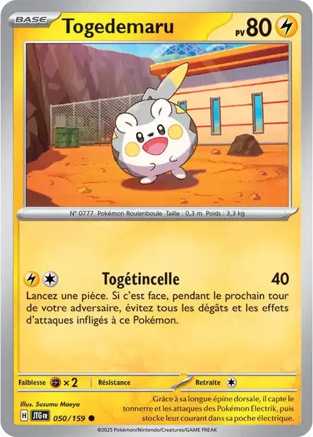 050/159 Togedemaru Reverse - Aventures Ensemble