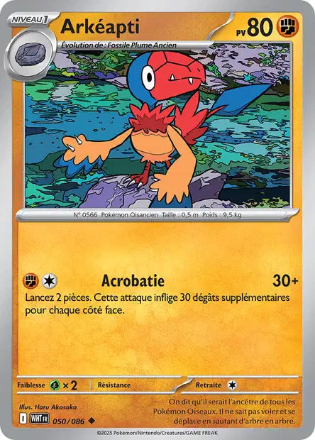 050/086 Arkeapti POKEBALL - Flamme Blanche - Pokeball