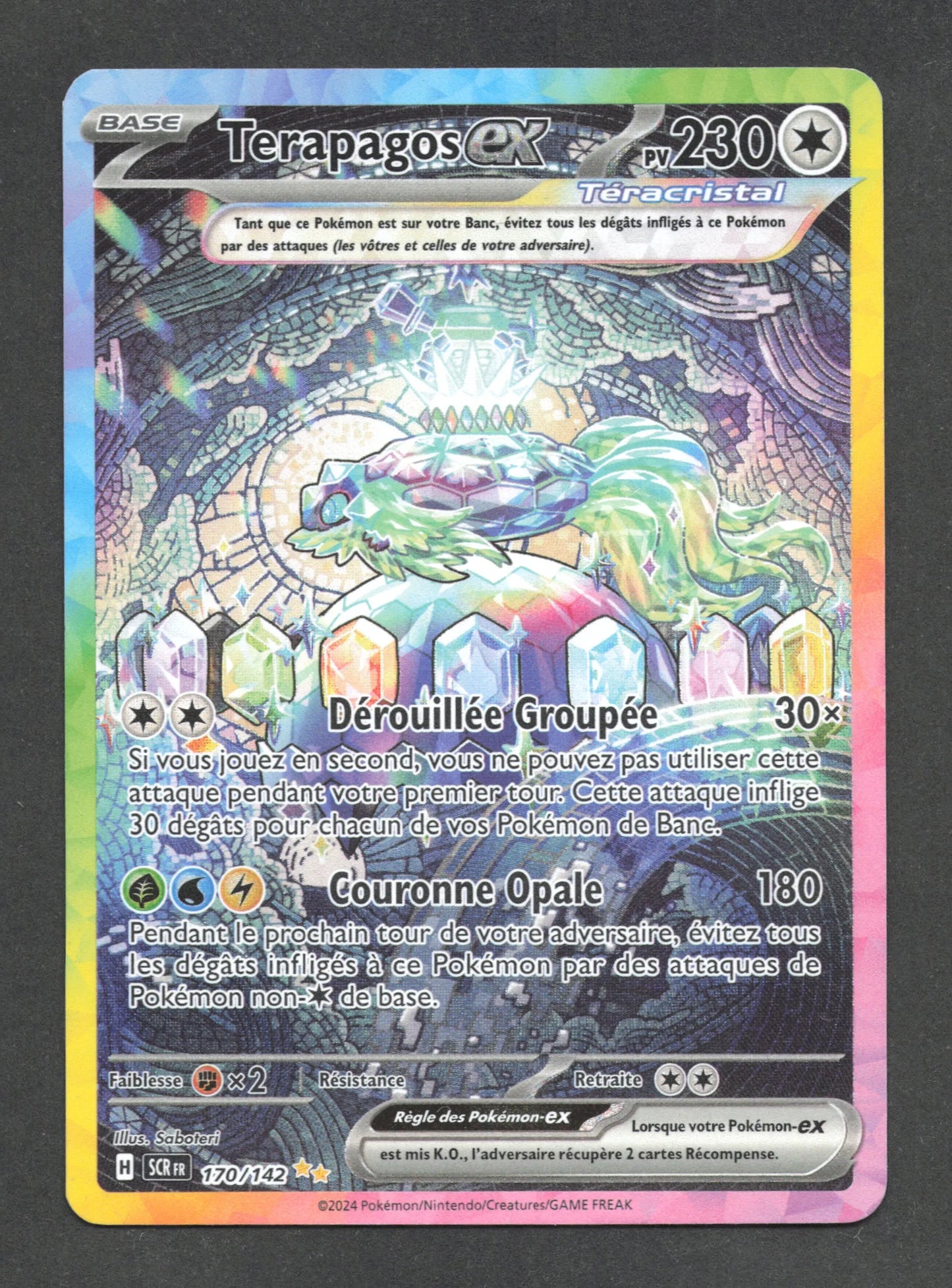 170/142 Terapagos EX - Couronne Stellaire