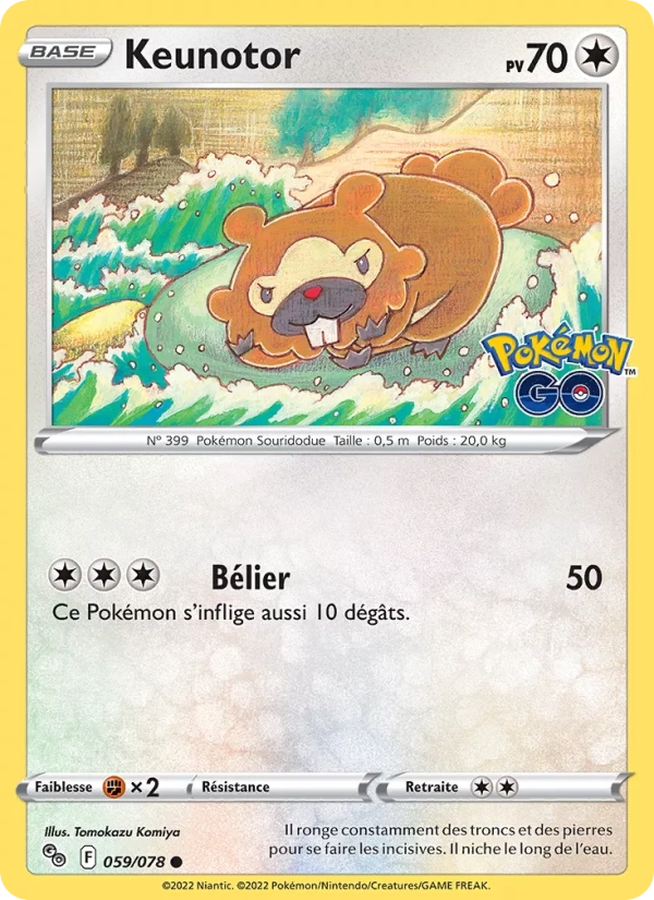 059/078 Keunotor Reverse - Pokémon GO