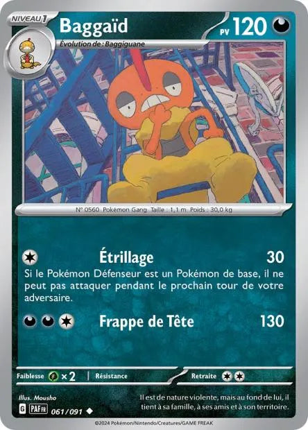 061/091 Baggaïd Reverse - Destinées de Paldea