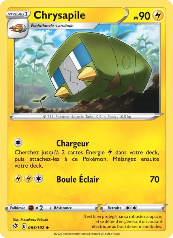 065/192 Chrysapile Reverse - Clash des Rebelles