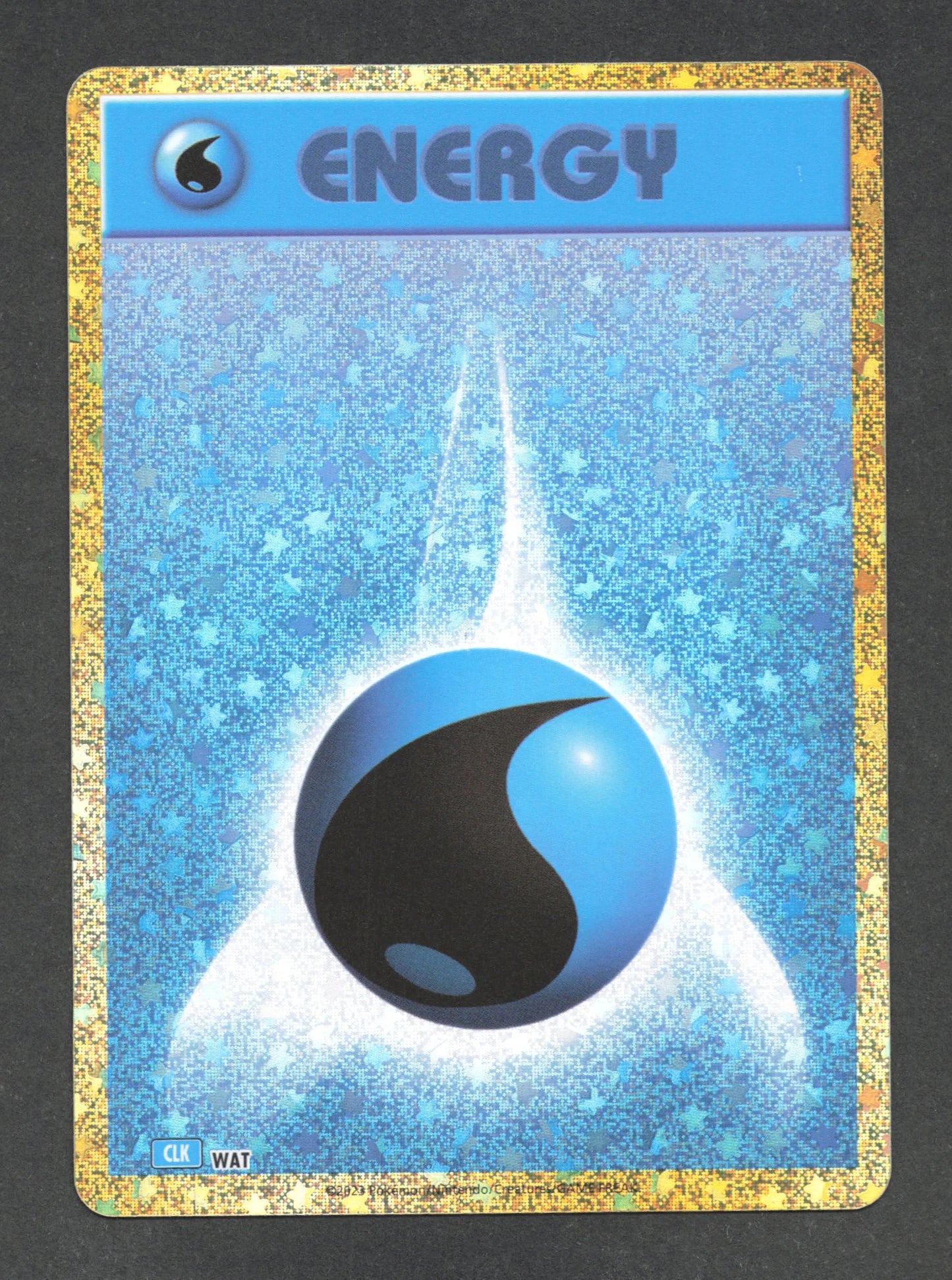 WAT Energie Eau HOLO JP - TCG Classic Blastoise & Suicune ex Deck