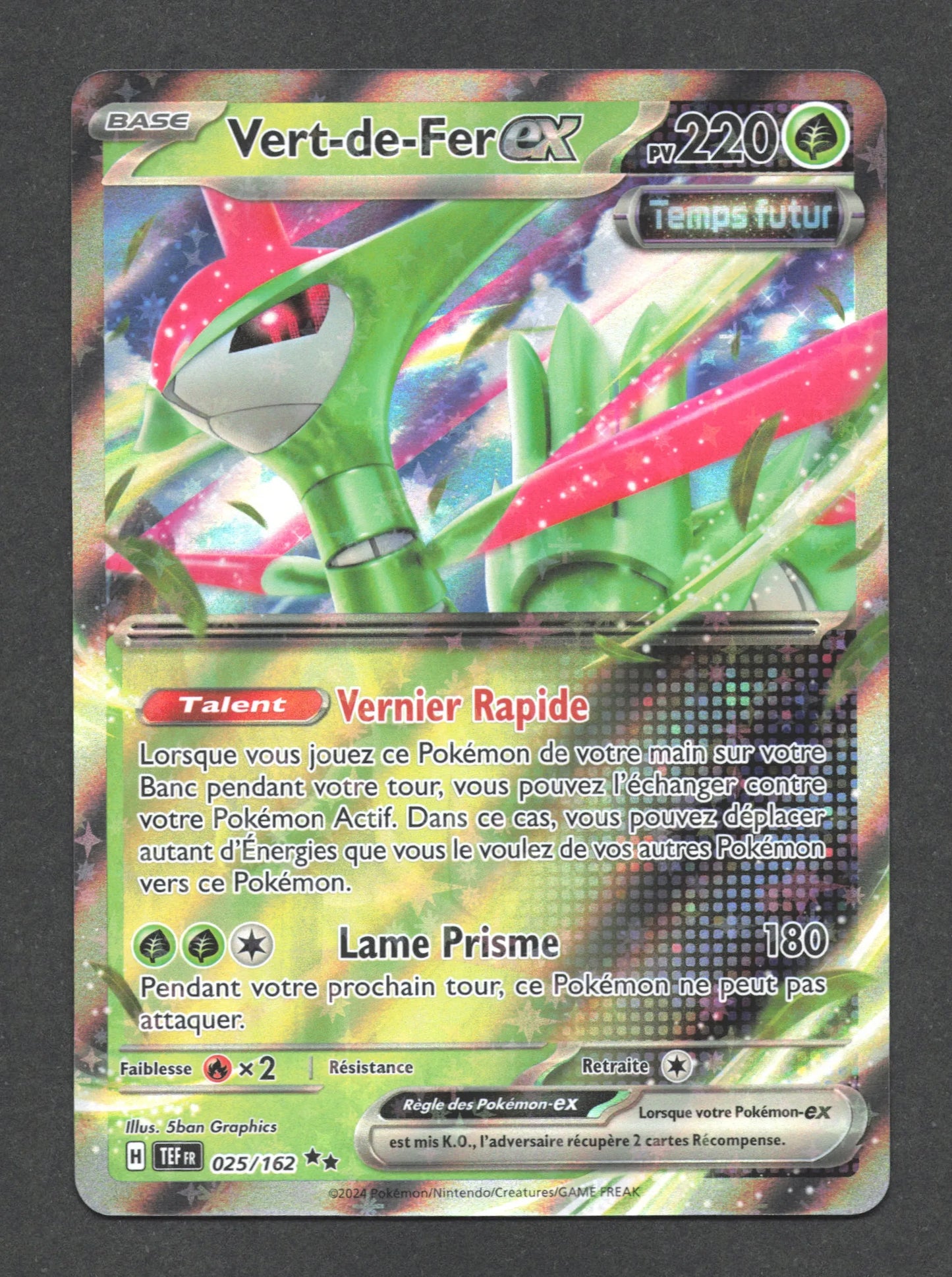 025/162 Vert de Fer EX - Forces Temporelles