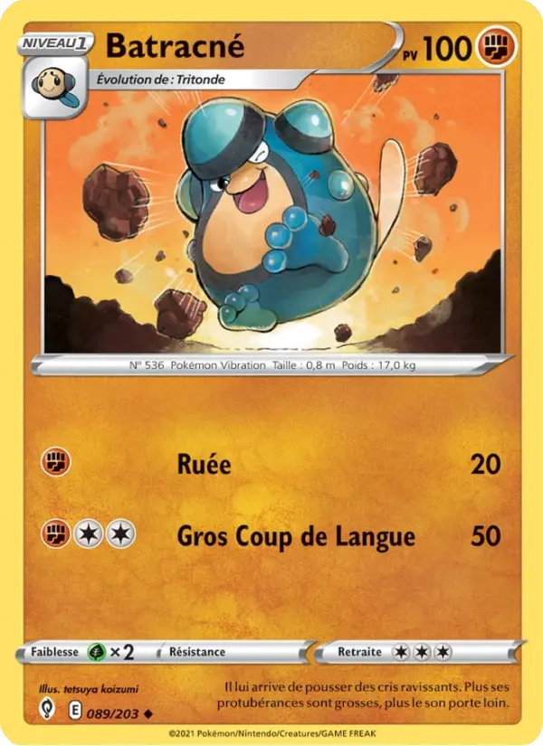 089/203 Batracné Reverse - Évolution Céleste