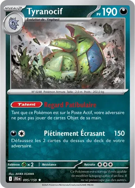 095/159 Tyranocif Holo - Aventures Ensemble