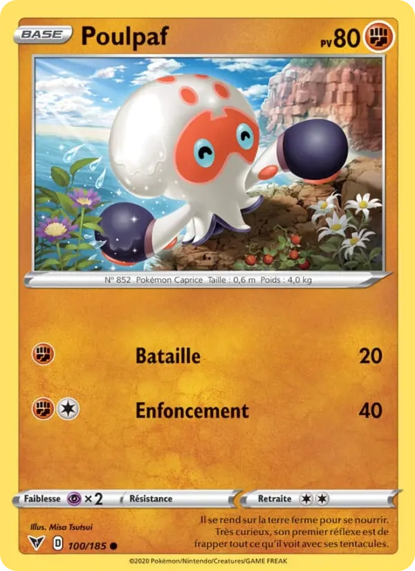 100/185 Poulpaf Reverse - Voltage Éclatant