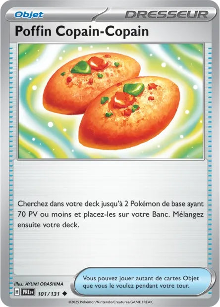 101/131 Poffin Copain-Copain Reverse - Évolutions Prismatiques