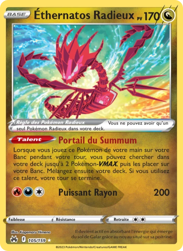 105/159 Ethernatos RADIEUX - Zénith Suprême