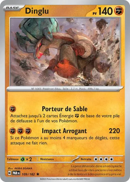 109/182 Dinglu Reverse - Faille Paradoxe