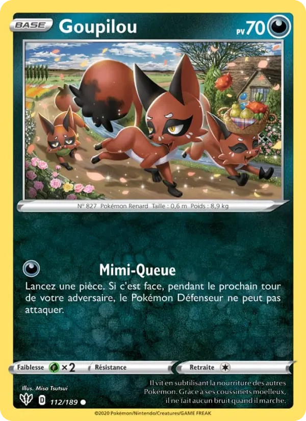 112/189 Goupilou Reverse - Ténèbres Embrasées