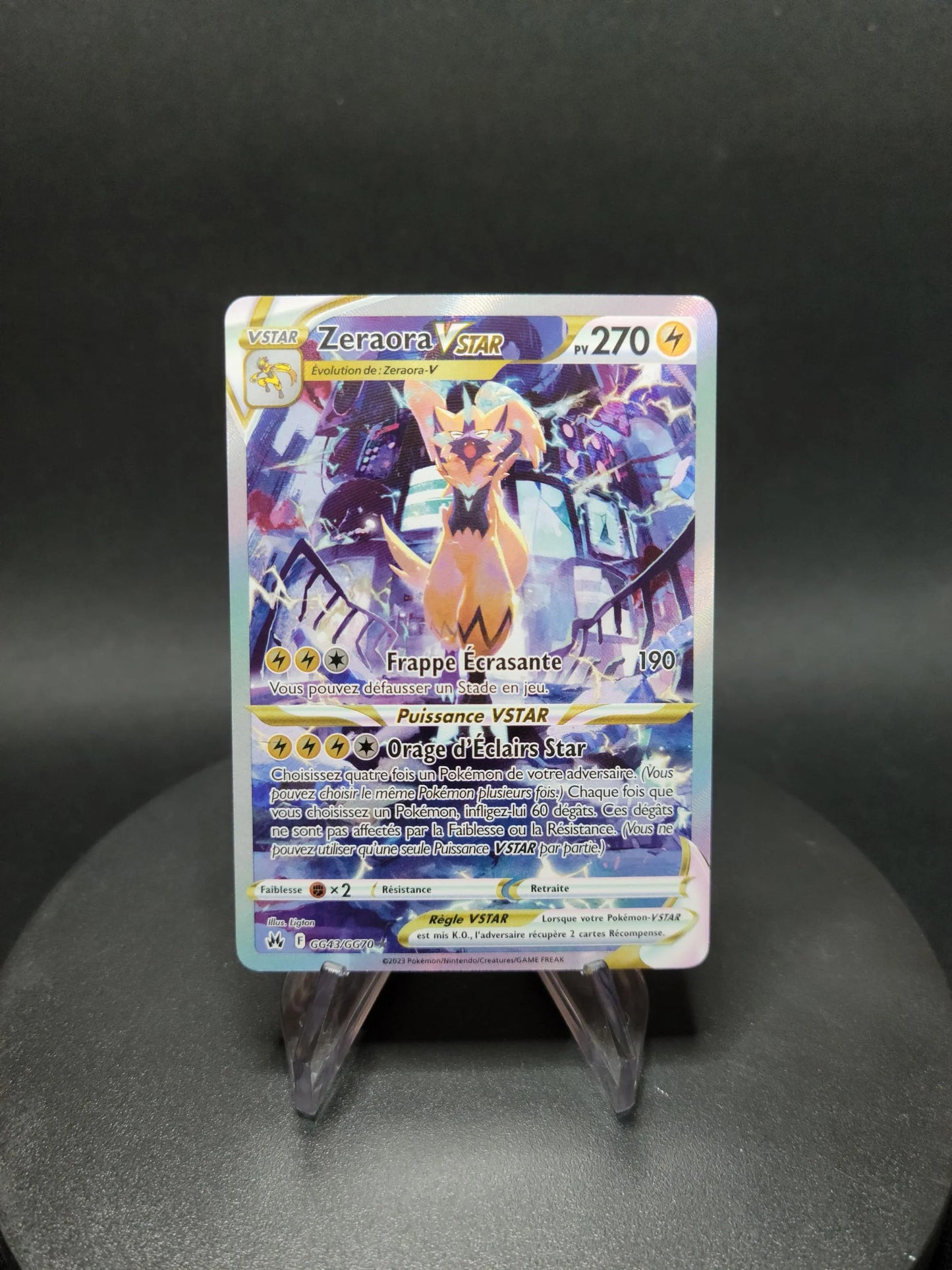 GG43/GG70 Zeraora VSTAR - Zénith Suprême