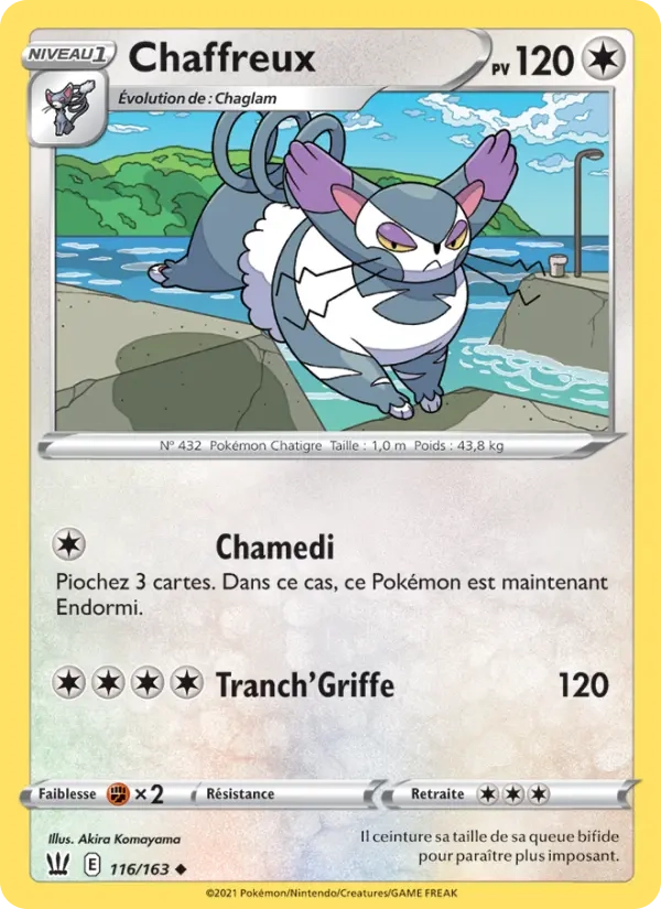 116/163 Chaffreux Reverse - Styles de Combat