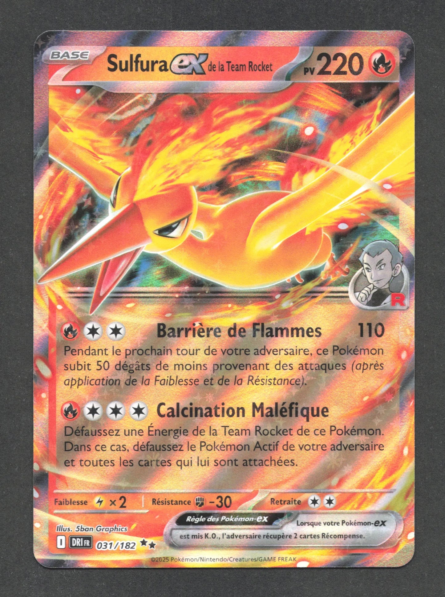 031/182 Sulfura EX - Rivalités Destinées