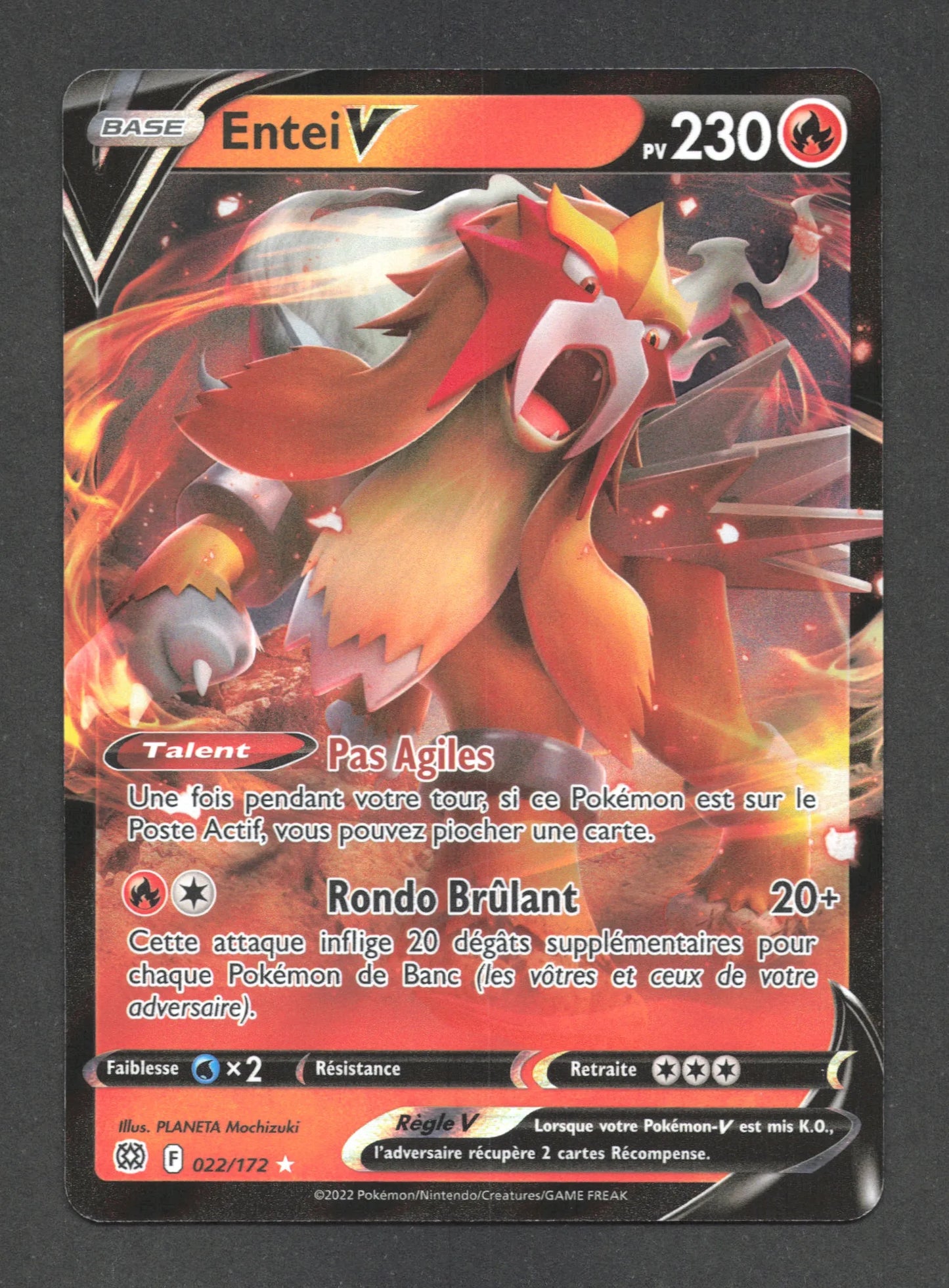 022/172 Entei V - Stars Étincelantes