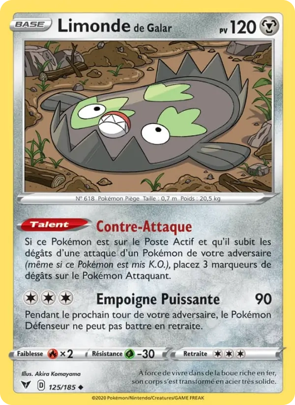 125/185 Limonde de Galar Reverse - Voltage Éclatant