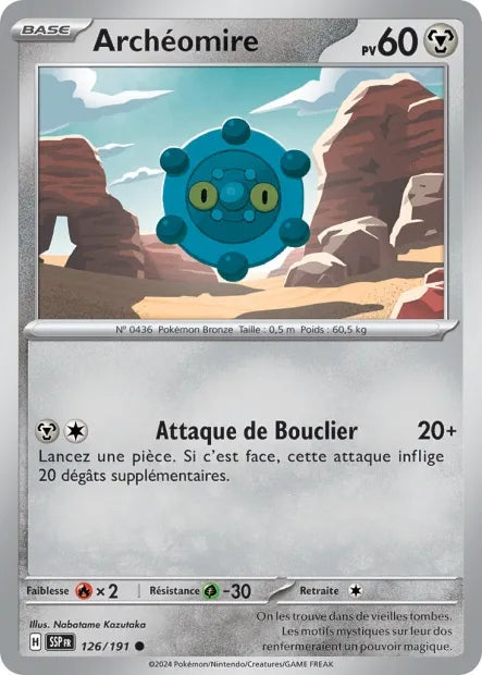 126/191 Archeomire Reverse - Étincelles Déferlantes