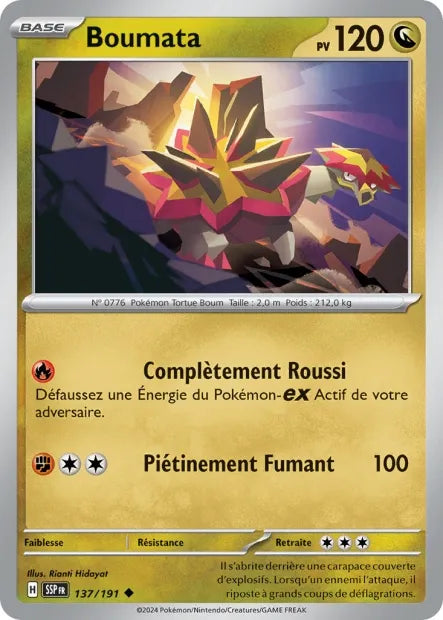 137/191 Boumata Reverse - Étincelles Déferlantes
