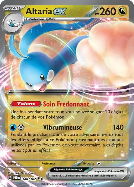 140/182 Altaria EX - Faille Paradoxe