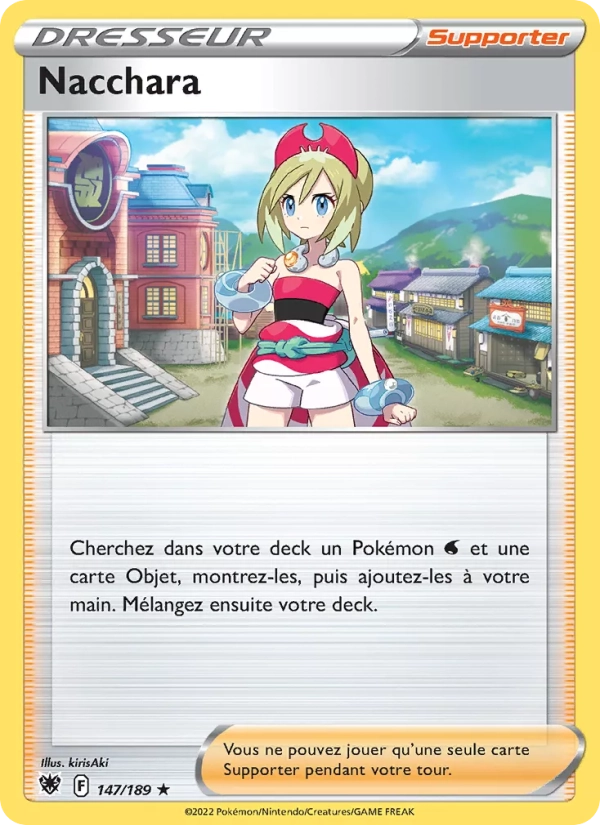 147/189 Nacchara Reverse - Astres Radieux