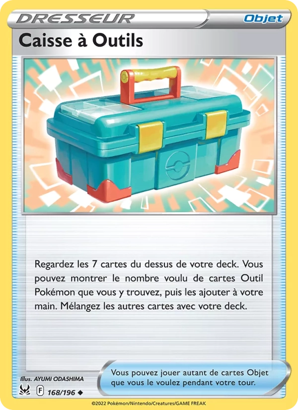 168/196 Caisse à Outils Reverse - Origine Perdue