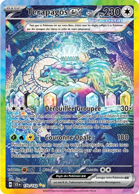 170/142 Terapagos EX - Couronne Stellaire