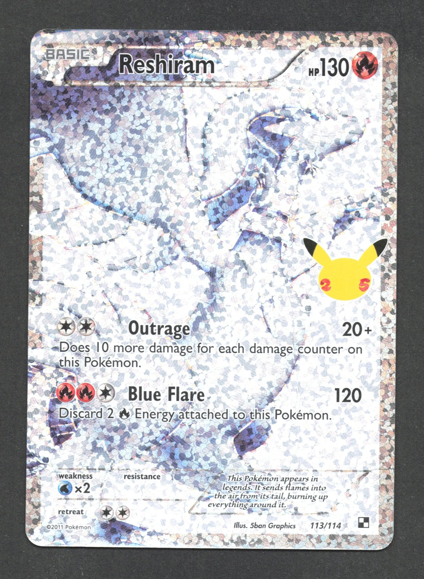 113/114 Reshiram FA ANGLAIS - Anglais