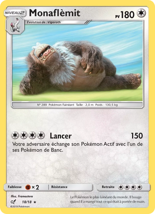 18/18 Monaflemit HOLO - Détective Pikachu