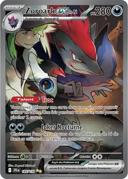 185/159 Zoroark EX - Aventures Ensemble