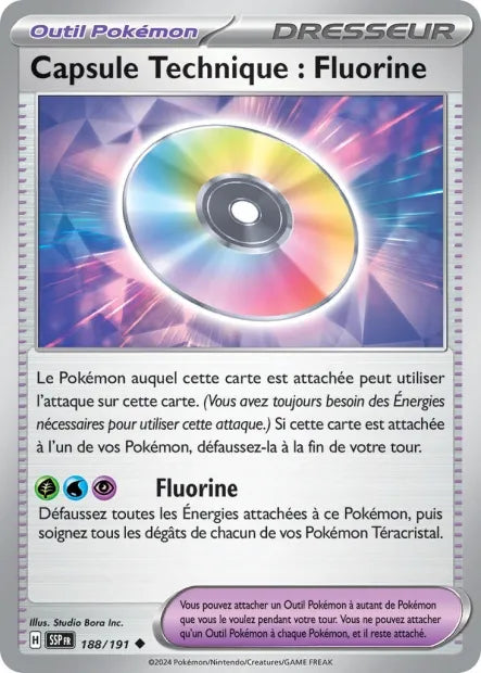 188/191 Capsule Technique : Fluorine Reverse - Étincelles Déferlantes