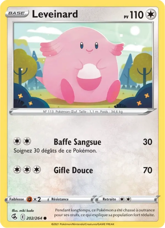 202/264 Leveinard Reverse - Poing de Fusion