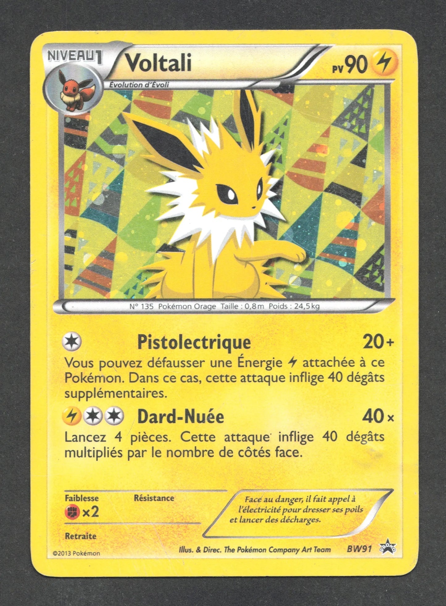BW91 Voltali HOLO - Promo BW
