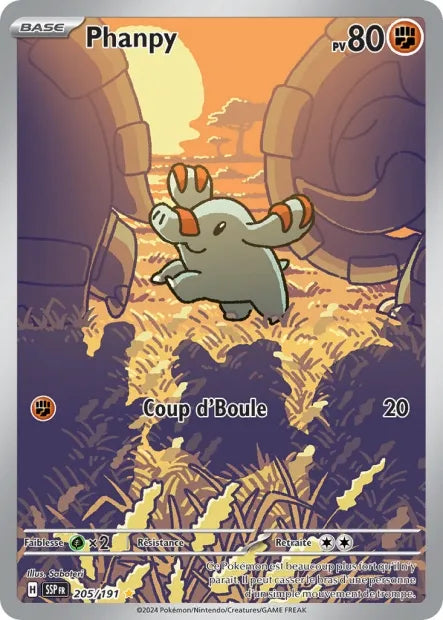 205/191 Phanpy AR - Étincelles Déferlantes