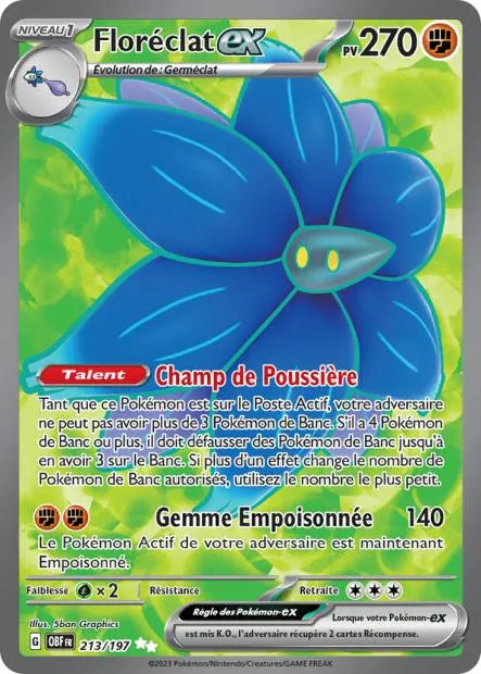 213/197 Floreclat EX - Flammes Obsidiennes