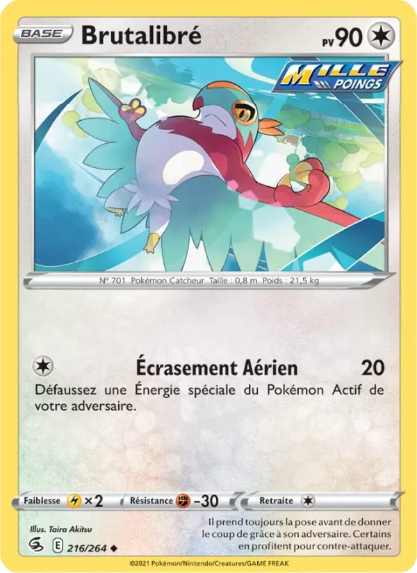 216/264 Brutalibré Reverse - Poing de Fusion