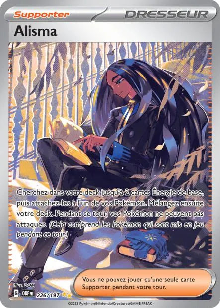 226/197 Alisma DRESSEUR - Flammes Obsidiennes