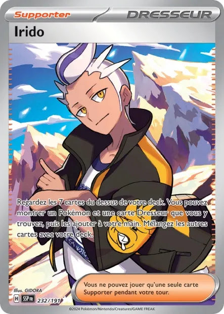 232/191 Irido DRESSEUR - Étincelles Déferlantes