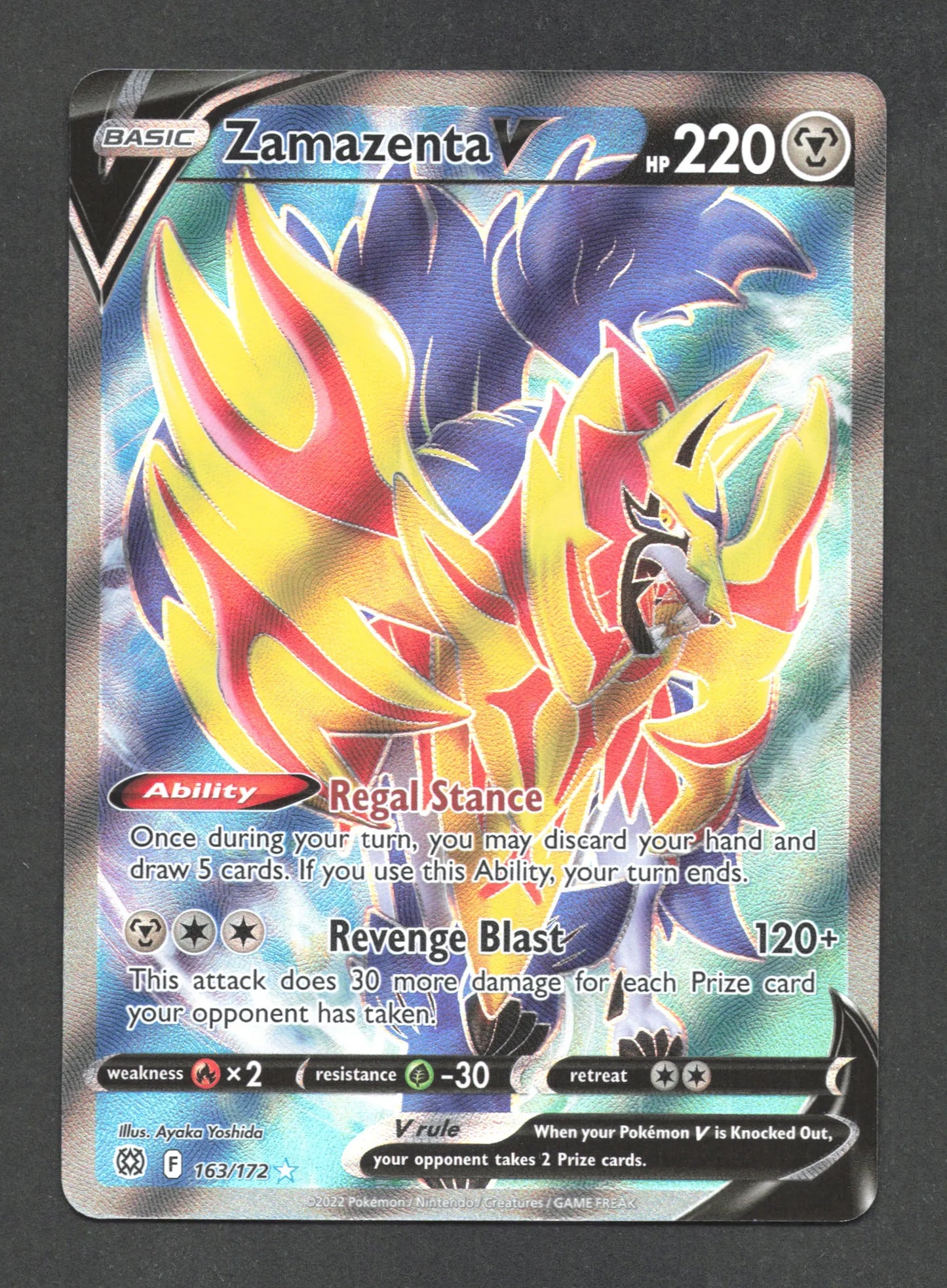 163/172 Zamazenta V ANGLAIS - Anglais