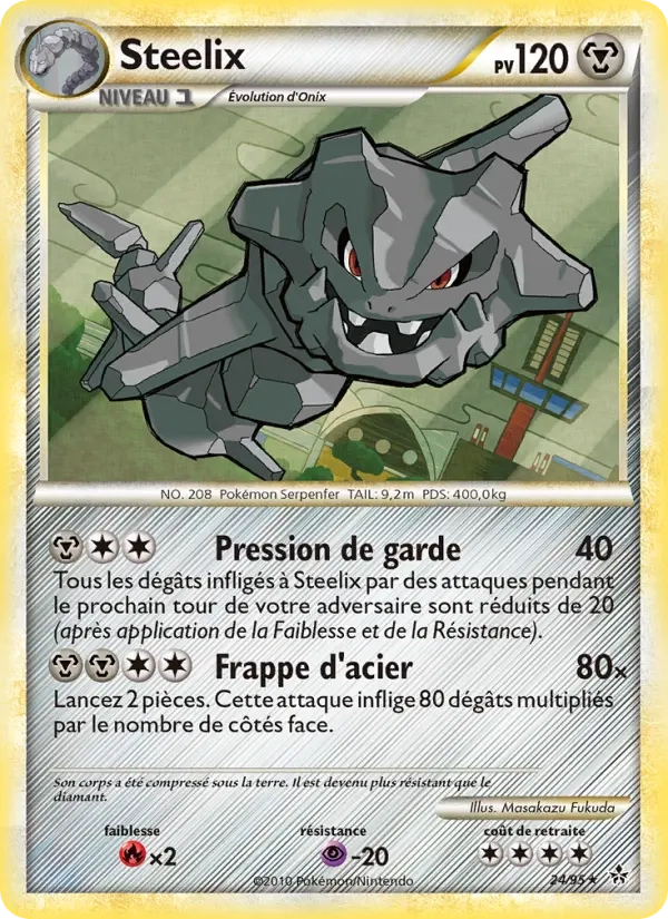 24/95 Steelix RARE - Déchaînement