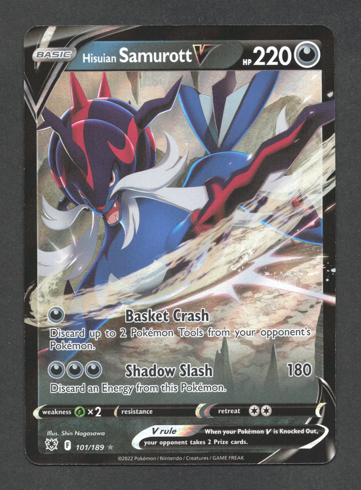 101/189 Samurott V ANGLAIS - Anglais