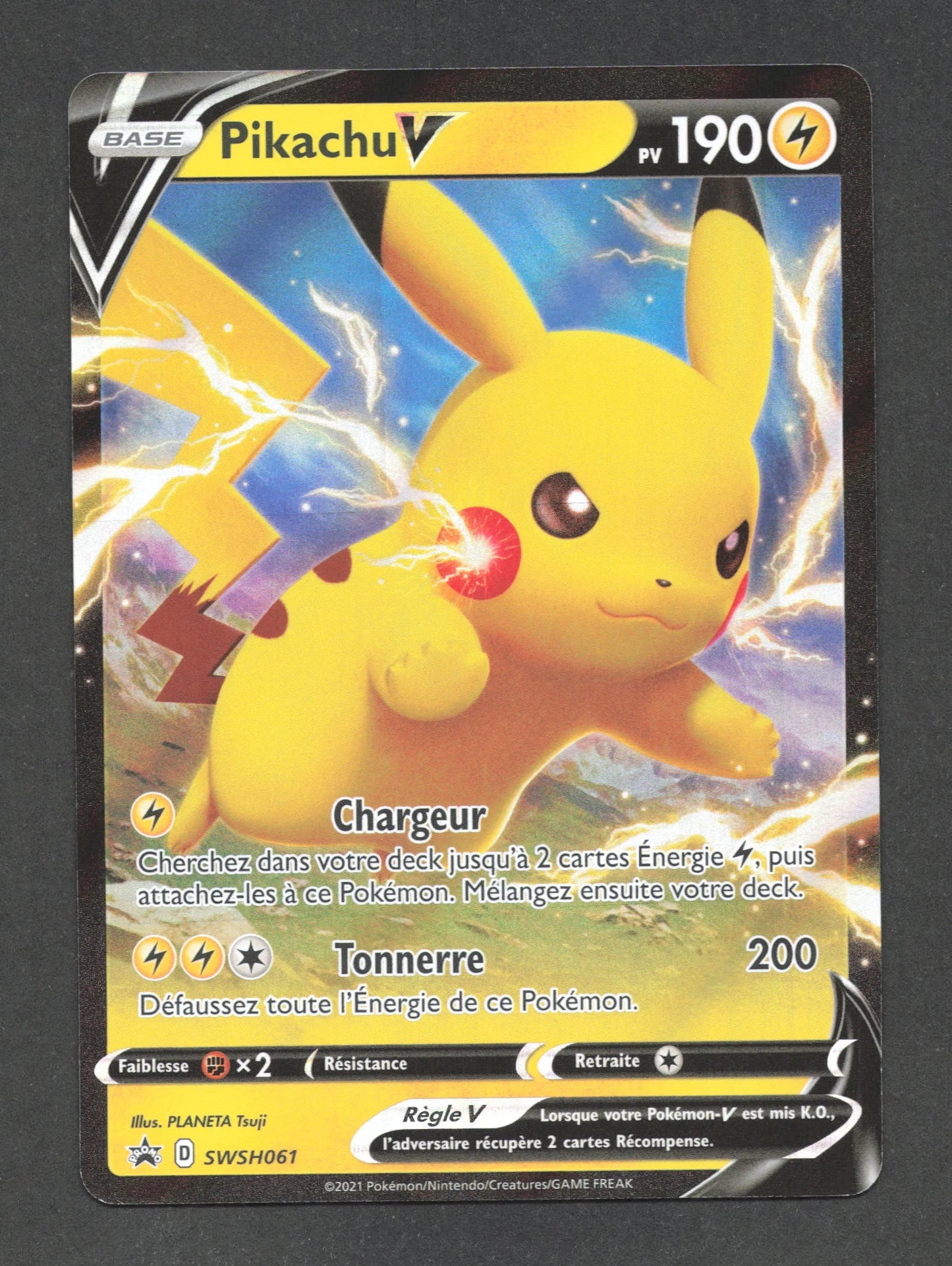 SWSH061 Pikachu V - Promo SWSH