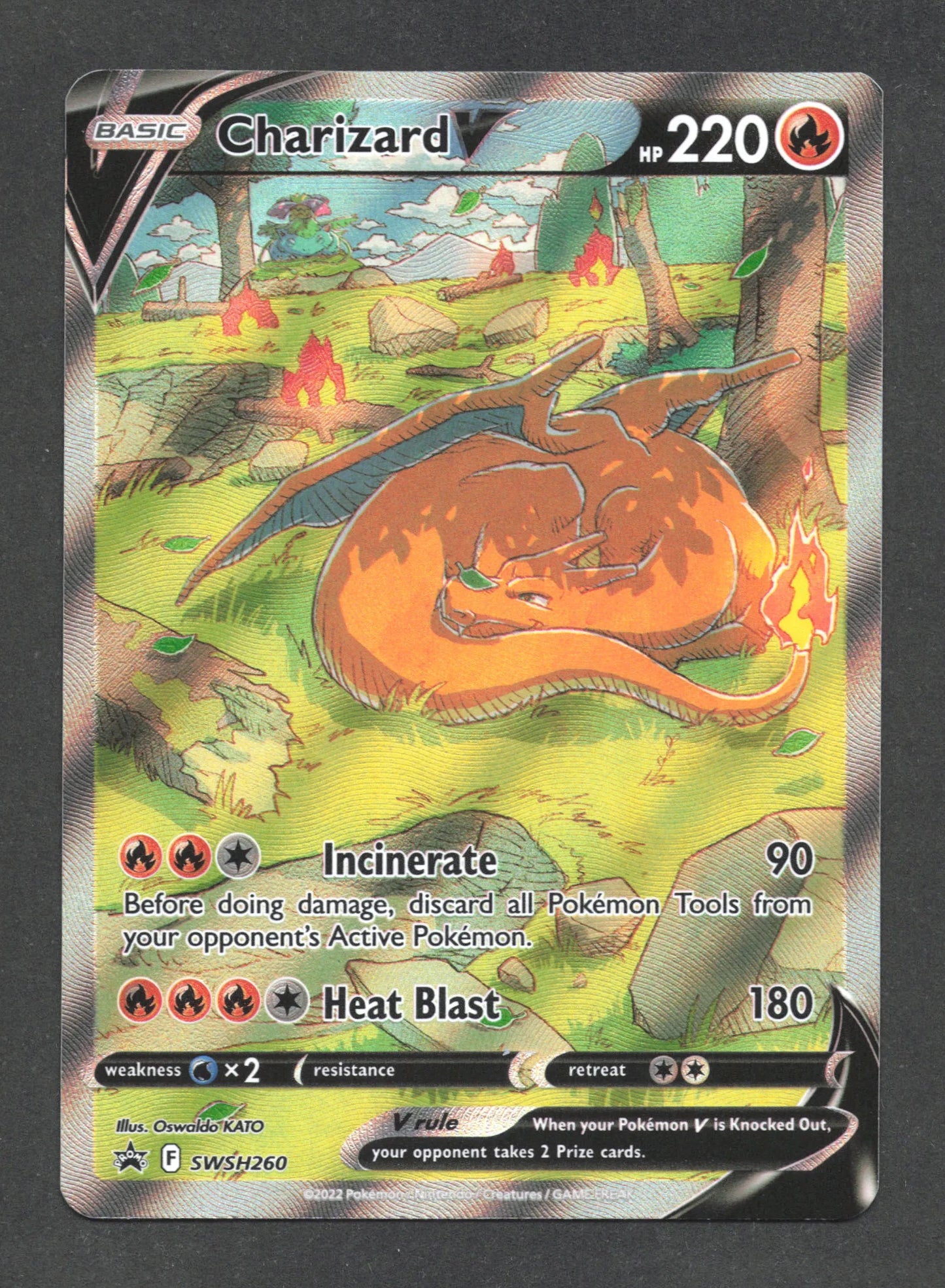 SWSH260 Charizard V ANGLAIS - Anglais